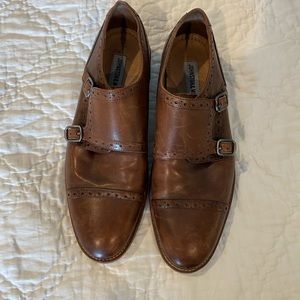 Johnston & Murphy Brown Monk strap dress shoe - 10